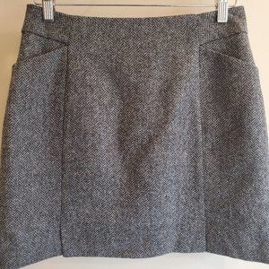 Boden British Tweed Wool Skirt size 6US